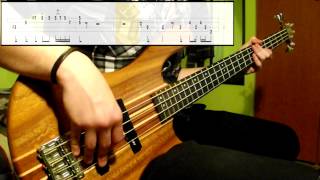 Rush  YYZ Bass Cover Play Along Tabs In Video [upl. by Nahamas907]