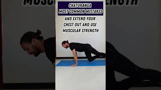 Mastering Chaturanga  Dont Make These Common Mistakes [upl. by Ataga]