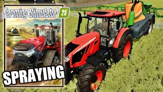 Farming Simulator 25 – Spraying with Herbicide [upl. by Schouten]