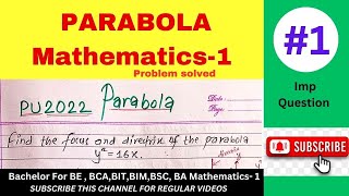 parabola math numericals solve  parabola math maths parabola TrainYourBrainAcademy1math [upl. by Bayard]