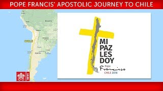 Pope Francis Apostolic Journey to Chile  Visit to the Catholic University 20180117 [upl. by Orlov]