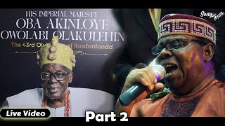 Main Event  Ebenezer Obey Live at The Coronation of The New Olubadan Part2 [upl. by Fatimah]