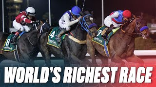 Saudi Shocker  Local Emblem Road Takes Worlds Richest Race  The Saudi Cup 2021 [upl. by Adnarem266]