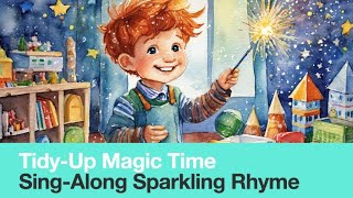 Clean Up Magic Time  Sing Along Tidy Up Song for Kids [upl. by Ani]