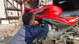 hero ignitor 125cc choke cable change ‎rishavchandel [upl. by Bach]