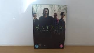 The Matrix Resurrections UK DVD Unboxing [upl. by Angelo]