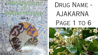 Pharmacognosy Indigenous of Drugs Volume 1 [upl. by Cory]