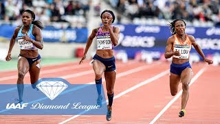 The 13 Fastest Ever Women to Run a Diamond League 100m  IAAF Diamond League [upl. by Franchot]