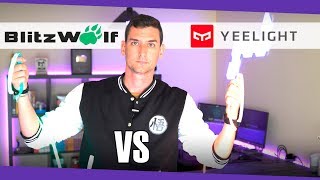 Tiras LED Yeelight vs Blitzwolf ¿cuáles merecen más la pena [upl. by Ymorej]