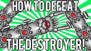 Terraria 12 How to Defeat The Destroyer UPDATED EASY SOLO GUIDE  TUTORIAL demizegg [upl. by Oppen]