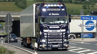 Trucker amp Country Festival Geiselwind 2022 Die Einfahrt zur Truckshow am Freitag [upl. by Maccarthy]