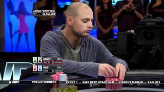 WPT Borgata Poker Open Fred Goldberg vs Daniel Buzgon [upl. by Cannon]