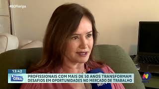 Mercado de trabalho a experiência dos profissionais acima dos 50 anos [upl. by Natalina]