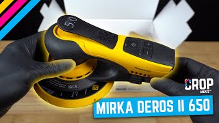 MIRKA DEROS II 650 Schuurmachine 150mm  Unboxing  CROP [upl. by Hauger834]