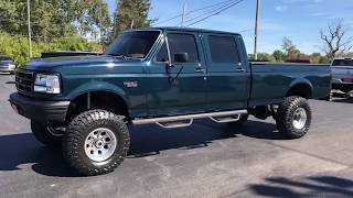 1997 Ford F350 73L POWERSTOKE OBS King Ranch Interior  SOLD [upl. by Neerom975]