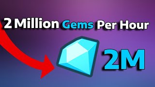 2 Million gems 💎 an hour Pet Simulator 99 [upl. by Cheadle]