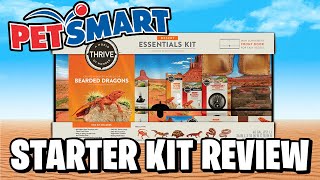 Petsmart Thrive Bearded Dragon Starter Kit Review [upl. by Thatch]