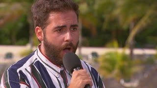 Andrea Faustini  And I Am Telling You  The X Factor UK 2014 [upl. by Eimrej]