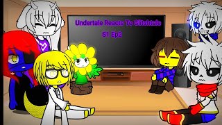 Undertale Reacts To Glitchtale  Ep2 S1  gacha club reaction [upl. by Nivled366]