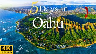 How To Spend 5 Days in OAHU Hawaii  Experience Hawaii Like Never Before [upl. by Ainiger926]