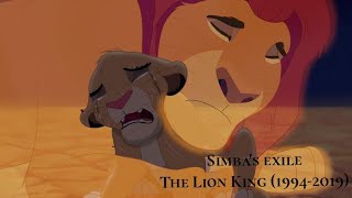 Simbas exile  The lion king 19942019 [upl. by Acirehs]