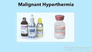 Malignant Hyperthermia  Education [upl. by Brenden]