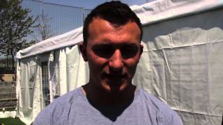 Johnny Manziel Exclusive Interview 572014 [upl. by Yemorej]