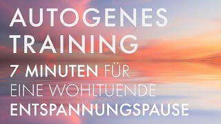 Autogenes Training 🌞 Wärmeübung Wohltuende kleine Entspannungspause I Minddrops APP [upl. by Gomar]