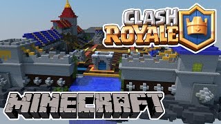 Time Lapse Clash Royale Legendary Arena in Minecraft [upl. by Riki531]