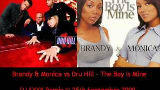 Brandy amp Monica vs Dru Hill So So Def  The Boy Is Mine DJ Syxx Remix [upl. by Nrubliw734]