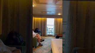 Rhapsody of the Seas stateroom walk through Royal Caribbean [upl. by Oicirtap927]