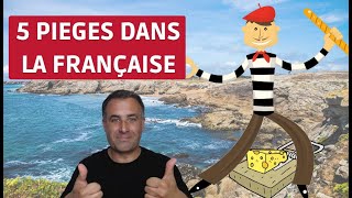 💥 5 PIEGES dans la Défense française aux échecs [upl. by Eceinwahs]