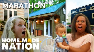 TOP 4 TINY HOME TRANSFORMATIONS OF 2023 Marathon  Tiny House Nation  HomeMadeNation [upl. by Aneda]