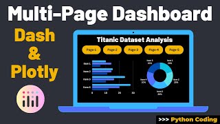 StepbyStep Guide to Building MultiPage Dashboard with Plotly and Dash  Python Tutorial [upl. by Adella]