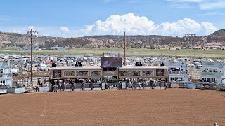 76th Annual Navajo Nation Fair Open Indian Rodeo Championship Sunday Performance [upl. by Attenev]