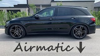 Mercedes GLC X253  Coupe C253  LuftfahrwerkTieferlegungsmodul  AirSuspensionLoweringModule [upl. by Latoye724]