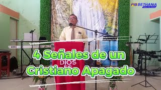 4 Señales de un Cristiano Apagado [upl. by Ahsac810]