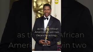 Denzel Washington was the first African American to win two Oscars Denzel Washington hollywood [upl. by Marwin579]