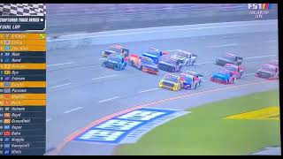 Grant Enfinger Wins At Talladega 2024 Playoffs Truck Series [upl. by Kitarp]