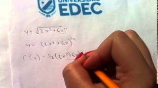 Tutorial Matemáticas Derivadas con Cambio de Variable [upl. by Adlesirg764]