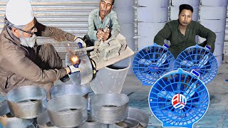 Amazing Manufacturing Of 12 Volt Dc Solar Fan In Local Factory [upl. by Nyla44]