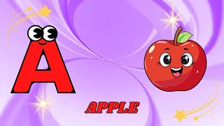 A for Apple B for Ball  Fun Alphabet Song for Kids  Learn ABCD for Kids  Alphabet Letters [upl. by Clari]