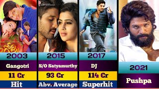 Allu Arjun Hit and Flop All Movies List  Pushpa  Ranjeet CineCraze [upl. by Ardeth]