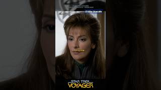 4K Deanna Troi flexing  Star Trek Voyager S07E06 Inside Man shorts startrek clips [upl. by Candide]