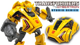 Transformers Studio Series GAMER EDITION 01 War For Cybertron Deluxe Class BUMBLEBEE Review [upl. by Newhall]