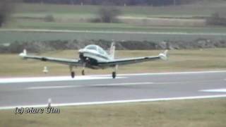 HD  Turboprop Beechcraft A36 Bonanza Short Take Off [upl. by Ubana]