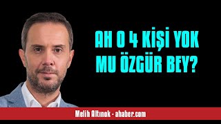 MELİH ALTINOK AH O 4 KİŞİ YOK MU ÖZGÜR BEY  SESLİ MAKALE DİNLE [upl. by Irelav]