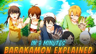 Barakamon explained in 3 minutes in Telugu [upl. by Asirrak]