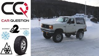 Winter Tire Review AllTerrain TA KO2 with MR Ford BRONCO [upl. by Jadwiga]