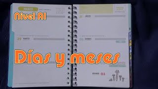 Días y meses Nivel A1 [upl. by Sonia703]